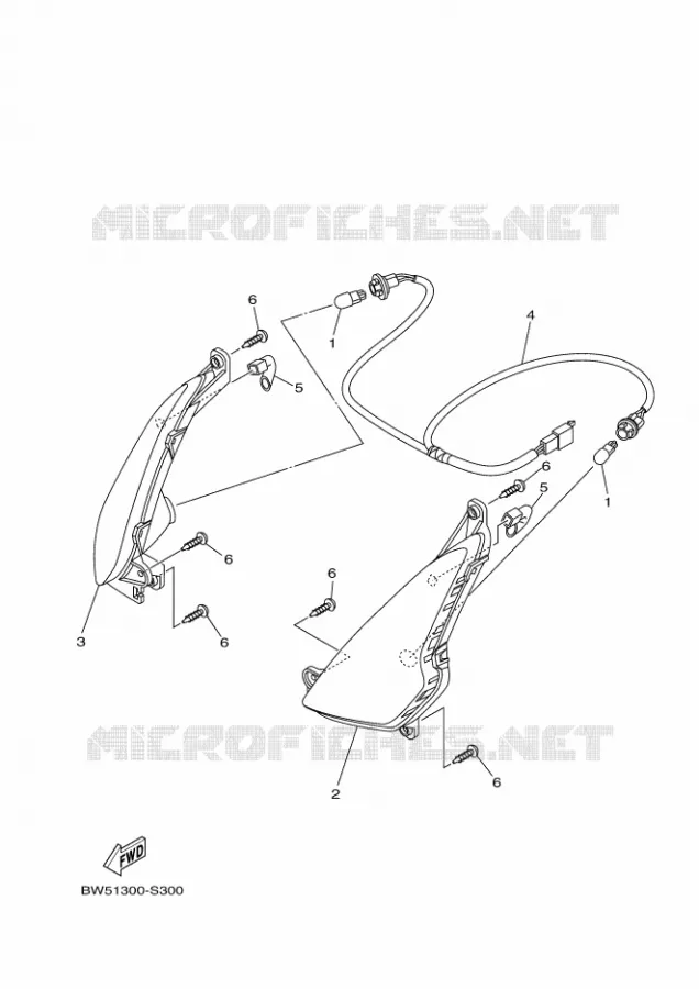 KNIPPERLICHT Yamaha SCOOTER 125 2017 DELIGHT  LTS125-C
