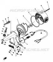 ACHTERLICHT voor Yamaha RD 250 1973