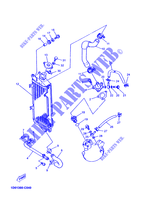 RADIATEUR / SLANG voor Yamaha DTX 125 SM 2005