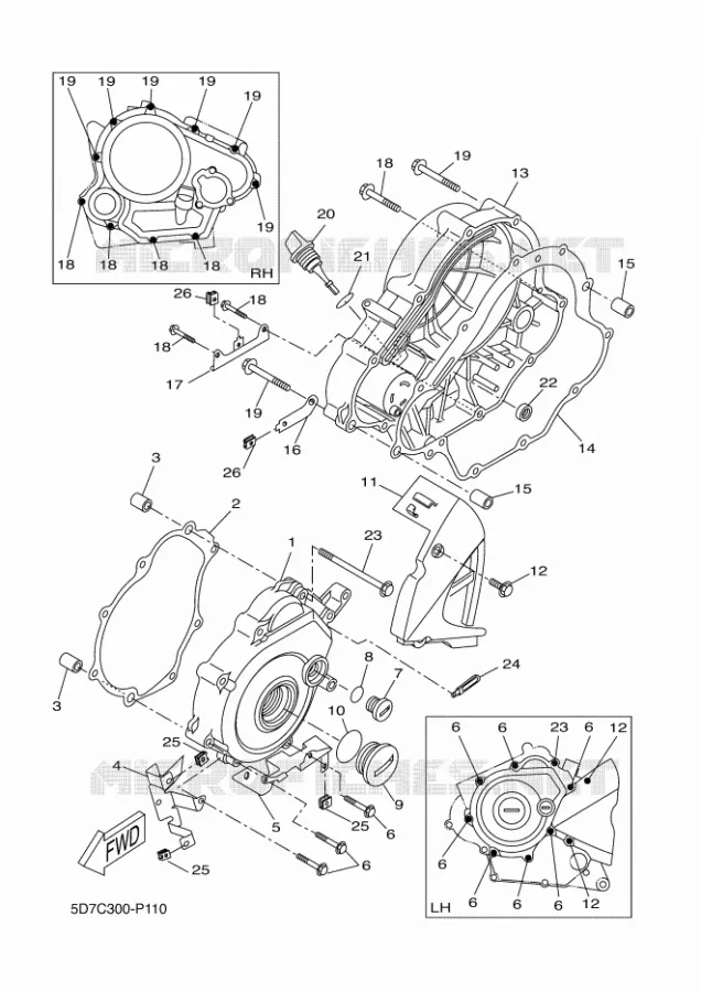 DEKSEL - MOTOR 1 Yamaha MOTO 125 2015 MT  MT125
