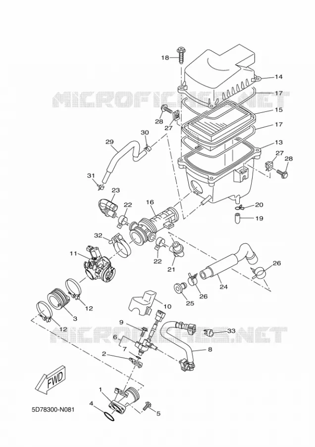 INLAAT Yamaha MOTO 125 2015 MT  MT125