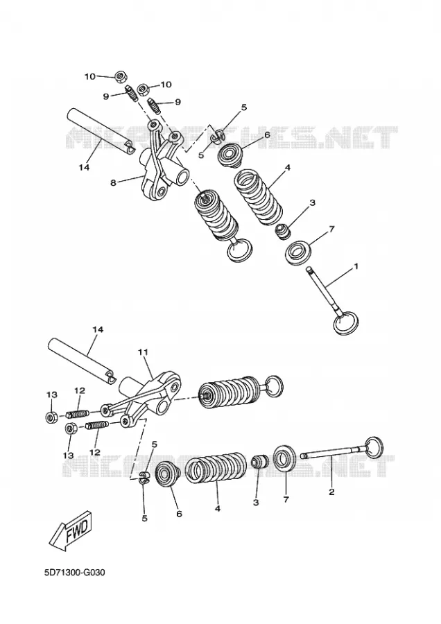 KLEPPEN Yamaha MOTO 125 2015 MT  MT125
