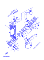RADIATEUR / SLANG voor Yamaha DTX 125 SM 2005