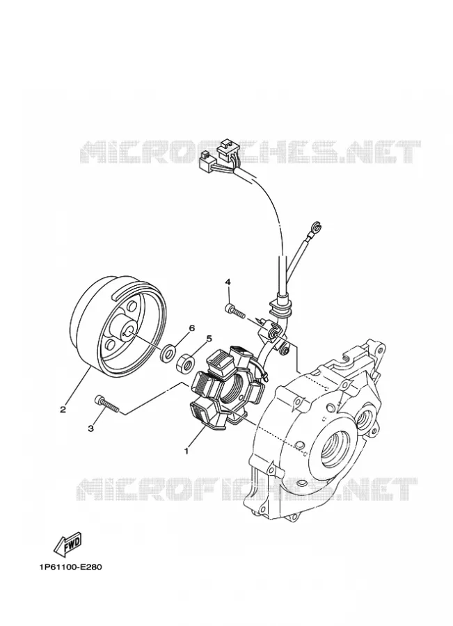 DYNAMO Yamaha MOTO 50 2018 TTR  TT-R50E