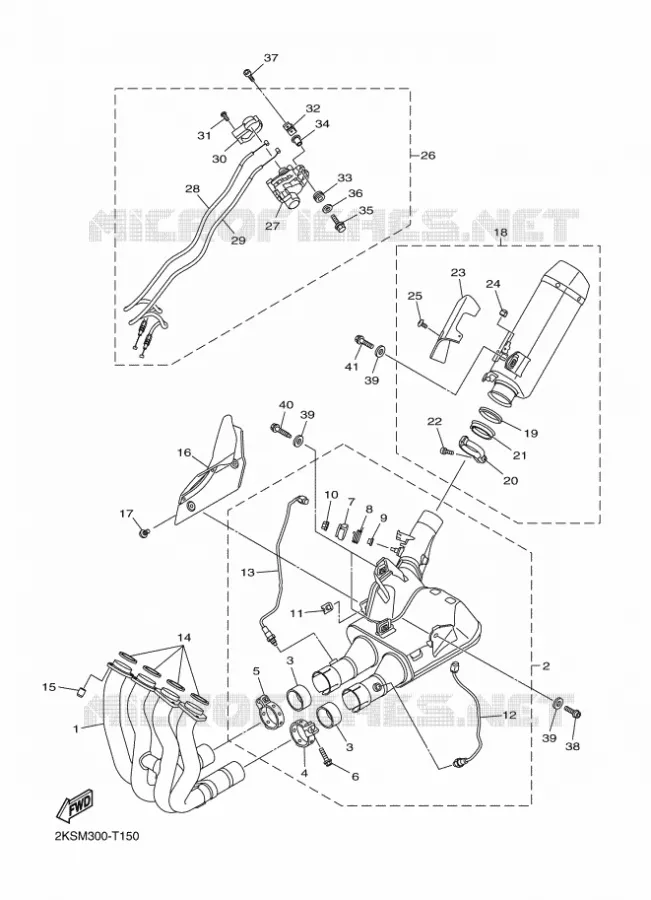 UITLAAT Yamaha MOTO 1000 2018 R1M  YZF-R1M