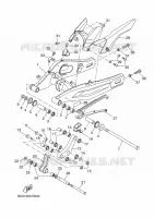 ACHTERBRUG voor Yamaha TRACER 700 ABS 35KW A2 2018