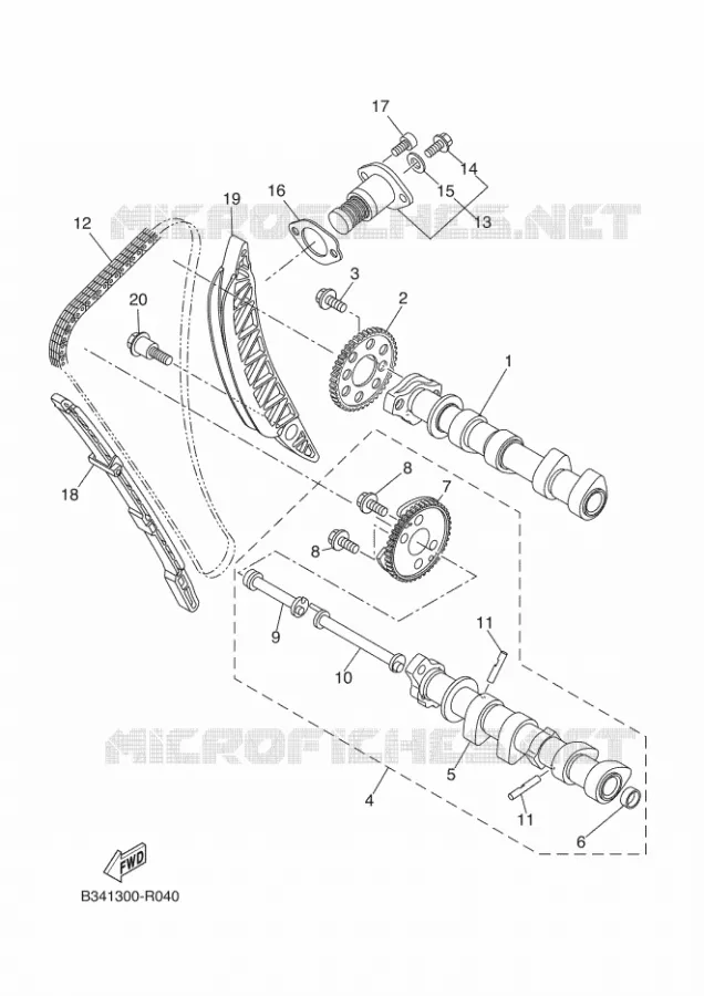 NOKKENAS / KETTING Yamaha MOTO 700 2018 XSR  MTM690