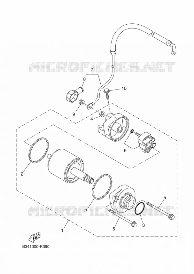 STARTMOTOR Yamaha MOTO 700 2018 XSR  MTM690