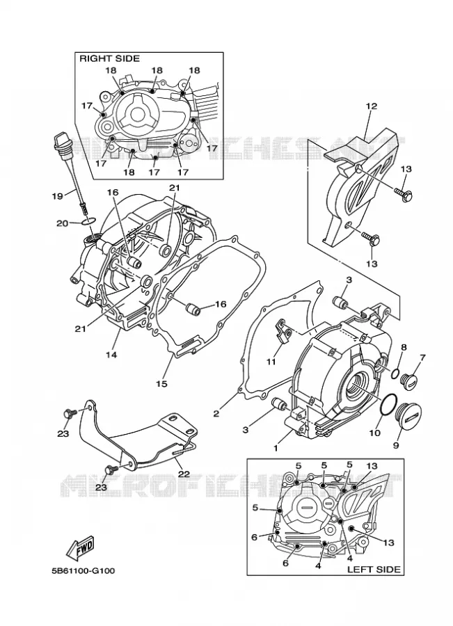 DEKSEL - MOTOR 1 Yamaha MOTO 110 2018 TTR  TT-R110E