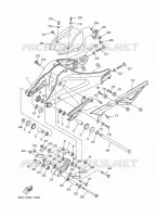 ACHTERBRUG voor Yamaha TRACER 900 2018