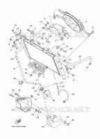 RADIATEUR / SLANG voor Yamaha TRACER 900 2018