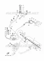 REMPOMP ACHTER voor Yamaha TRACER 900 2018