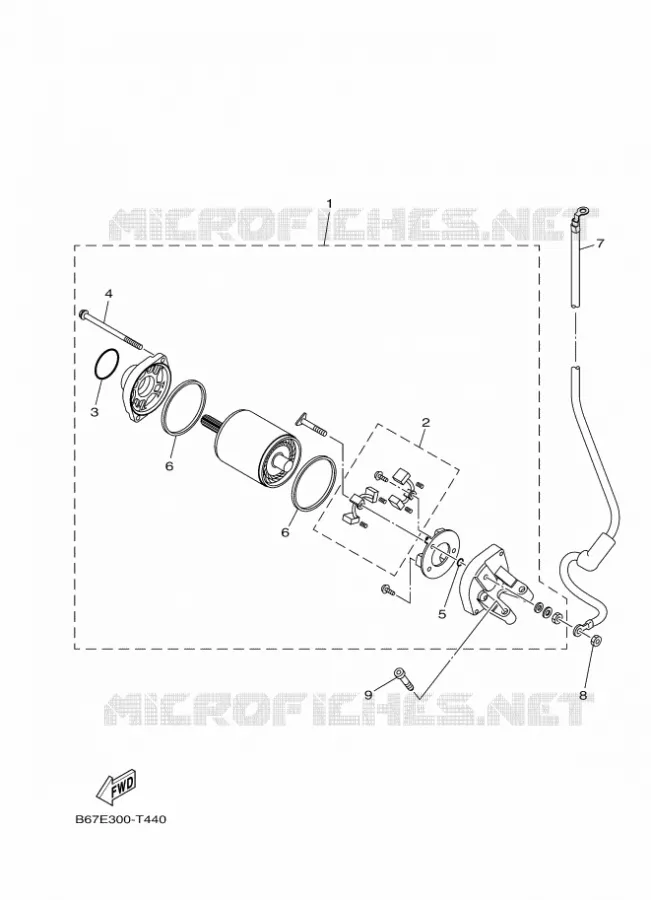 STARTMOTOR Yamaha MOTO 1000 2018 MT  MTN1000