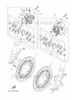 REMKLAUW VOOR voor Yamaha MT-10 2018