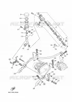 REMPOMP ACHTER voor Yamaha MT-10 2018