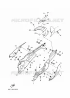 ZIJKUIPDEEL voor Yamaha MT-10 2018