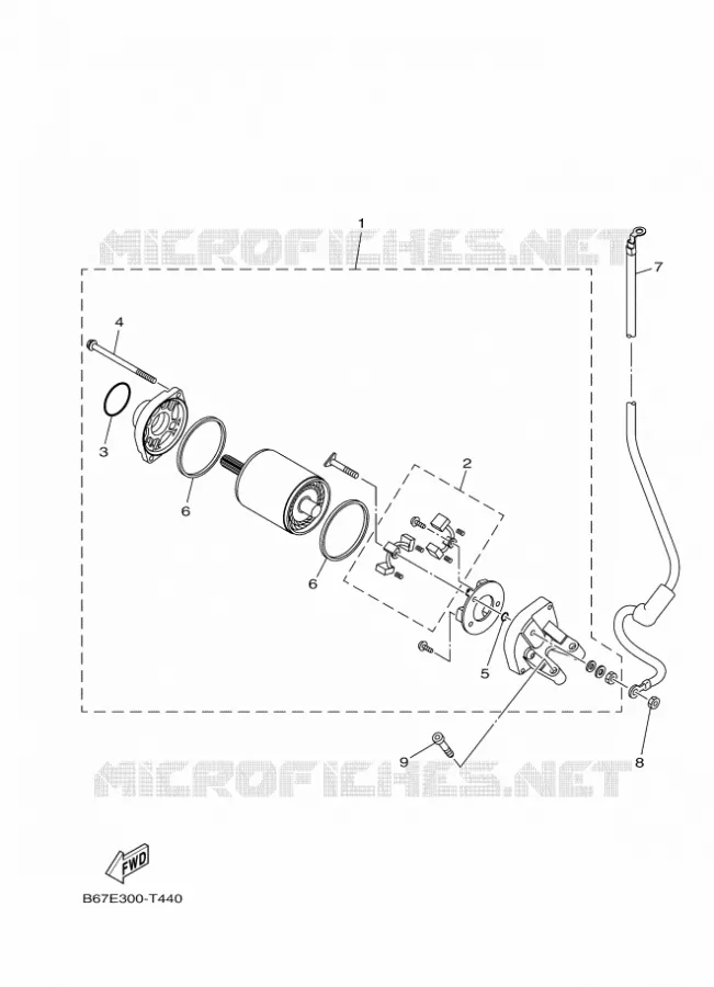 STARTMOTOR Yamaha MOTO 1000 2018 MT  MTN1000