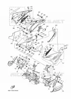 COWLING 3 voor Yamaha MT-10 2018