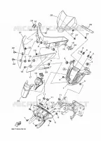 KUIPDEEL 2 voor Yamaha MT-10 2018