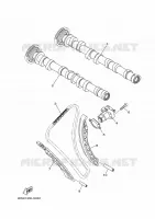 NOKKENAS / KETTING voor Yamaha MT-10 2018