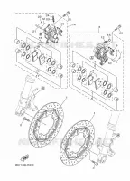 REMKLAUW VOOR voor Yamaha MT-10 2018