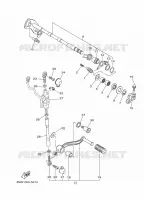 SCHAKEL STANG / PEDAAL voor Yamaha MT-10 2018
