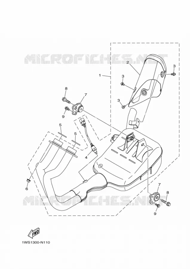 UITLAAT Yamaha MOTO 700 2018 MT 35KW  MTN690-U