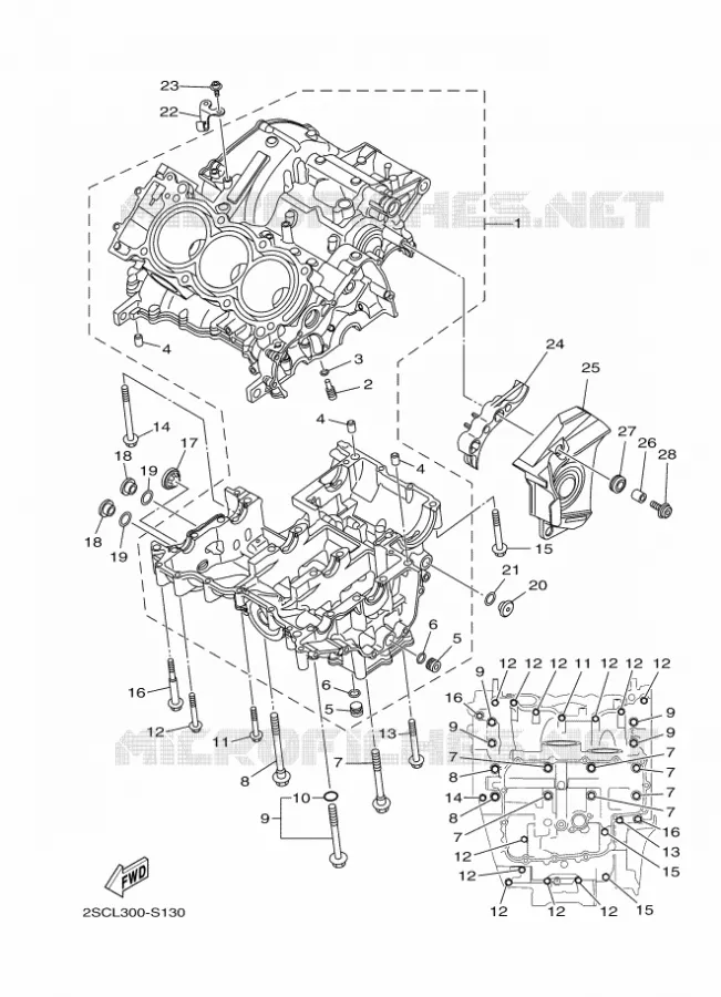 CARTERDELEN Yamaha MOTO 900 2018 XSR  MTM850