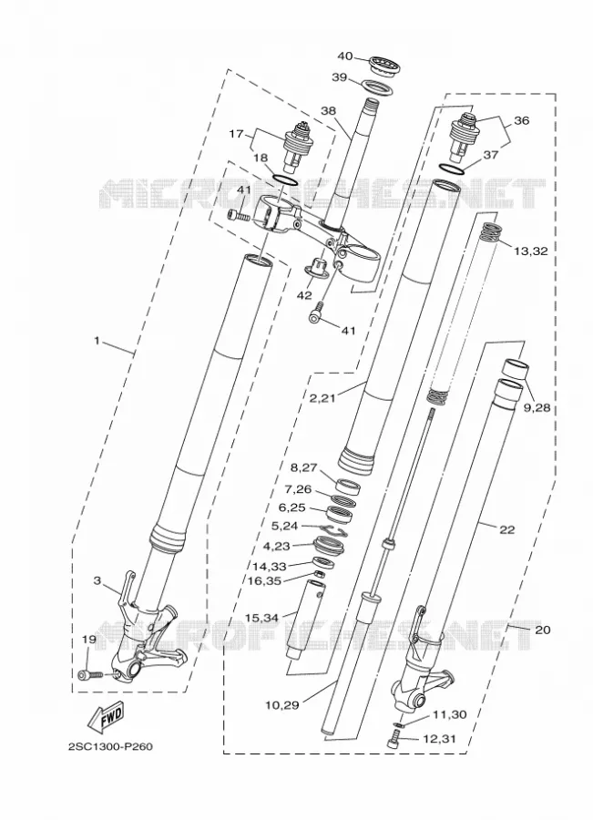 VOORVORK Yamaha MOTO 900 2018 XSR  MTM850