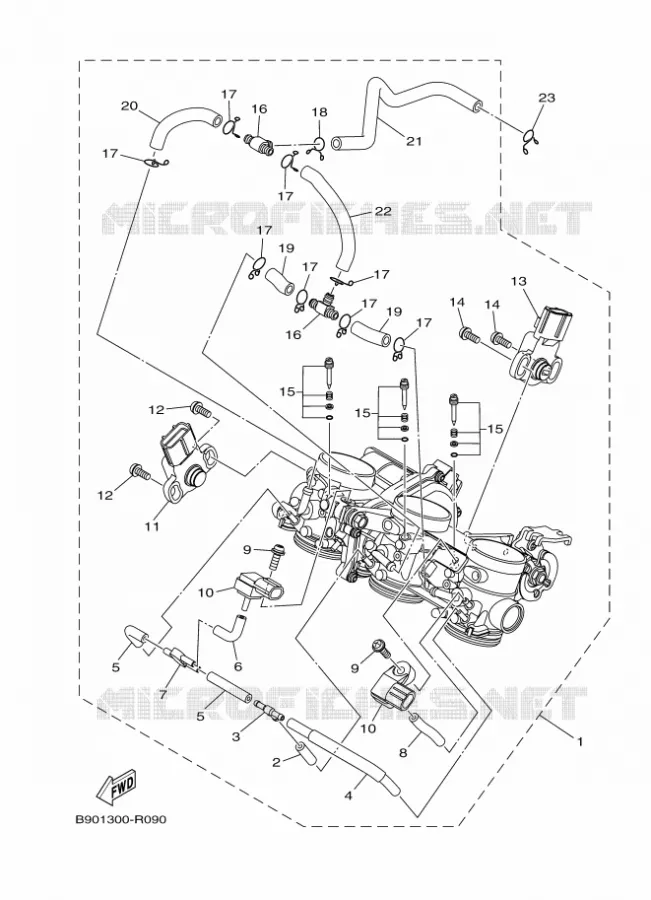 INLAAT Yamaha MOTO 900 2018 XSR  MTM850