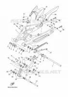 ACHTERBRUG voor Yamaha TRACER 700 ABS 35KW A2 2018