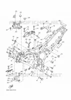 FRAME voor Yamaha TRACER 700 ABS 35KW A2 2018