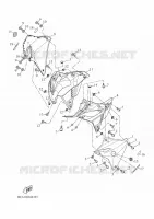 KUIP 2 voor Yamaha TRACER 700 ABS 35KW A2 2018