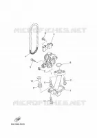 OLIEPOMP voor Yamaha TRACER 700 ABS 35KW A2 2018