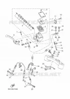 REMPOMP VOOR voor Yamaha TRACER 700 ABS 35KW A2 2018