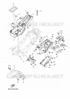 SPATBORD voor Yamaha TRACER 700 ABS 35KW A2 2018