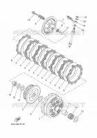STARTMOTOR KOPPELINGS voor Yamaha TRACER 700 ABS 35KW A2 2018