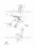 STUUR voor Yamaha TRACER 700 ABS 35KW A2 2018
