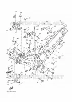 FRAME voor Yamaha TRACER 700 ABS 35KW A2 2018