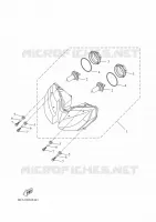 KOPLAMP voor Yamaha TRACER 700 ABS 35KW A2 2018