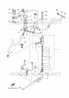 REMPOMP ACHTER voor Yamaha TRACER 700 ABS 35KW A2 2018