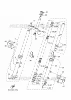 VOORVORK voor Yamaha TRACER 700 ABS 35KW A2 2018