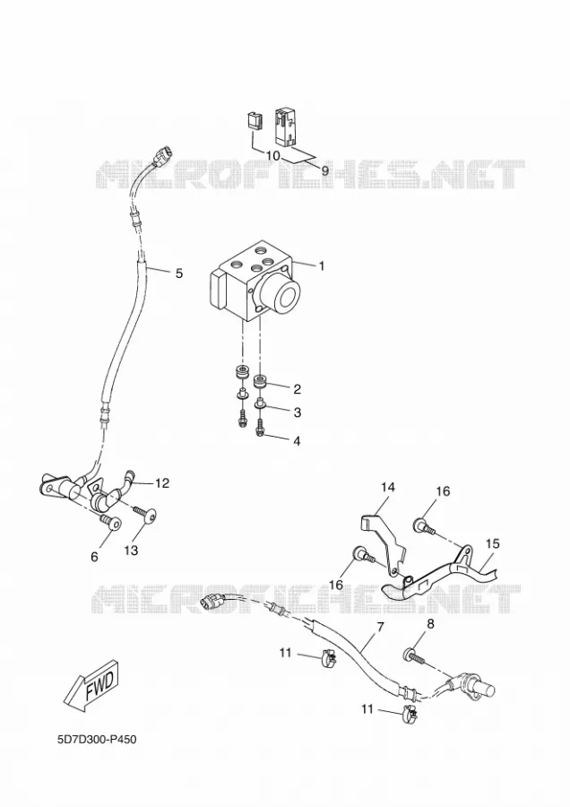 ELECTRISCH 3 Yamaha MOTO 125 2018 MT  MT125-A