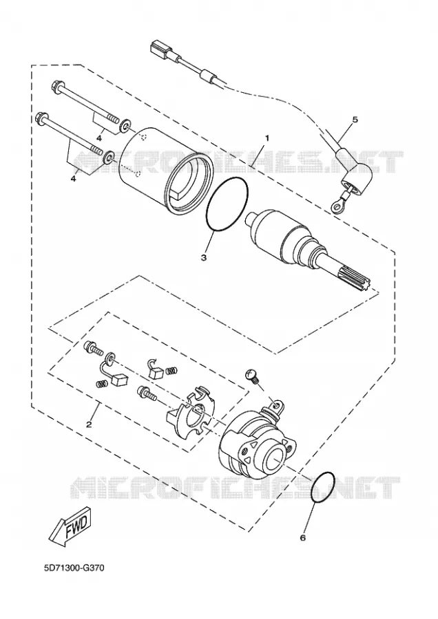 STARTMOTOR Yamaha MOTO 125 2018 R125  YZF-R125A