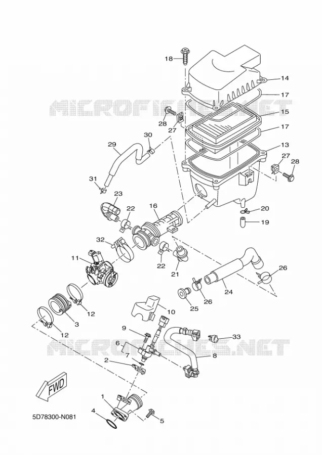 INLAAT Yamaha MOTO 125 2018 R125  YZF-R125A