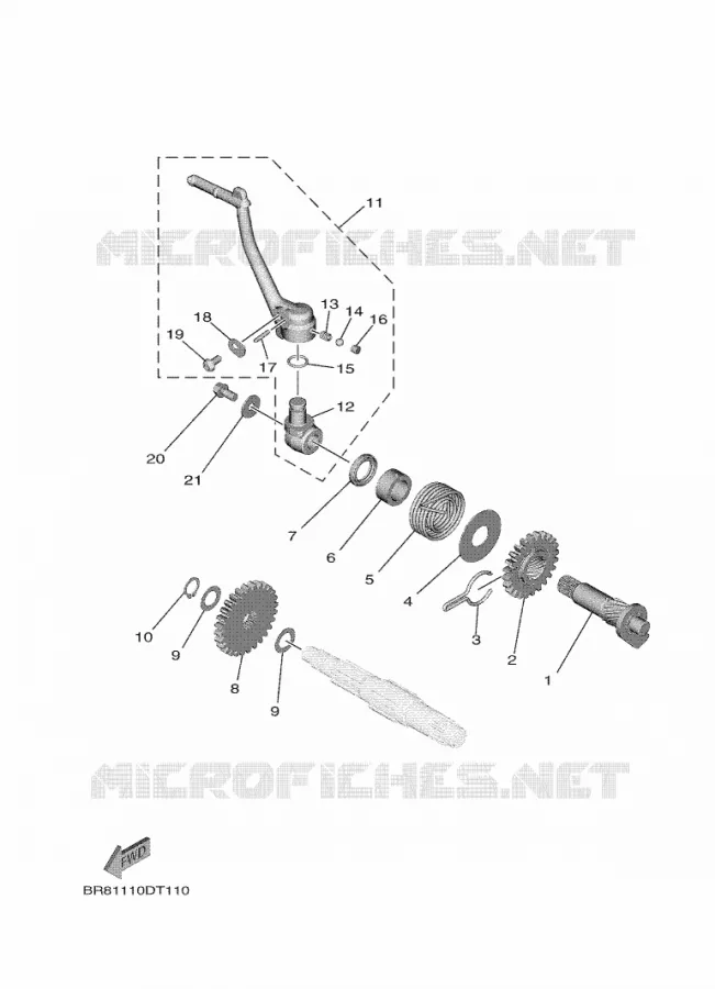 STARTMOTOR Yamaha MOTO 65 2018 YZ  YZ65