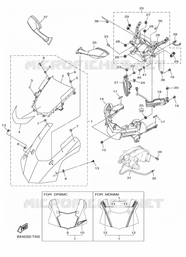 KAP 1 Yamaha MOTO 1000 2018 R1  YZF-R1