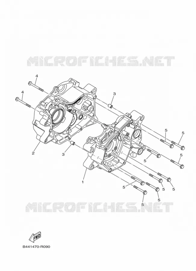 CARTERDELEN Yamaha MOTO 110 2018 CRUX  YD110D-4