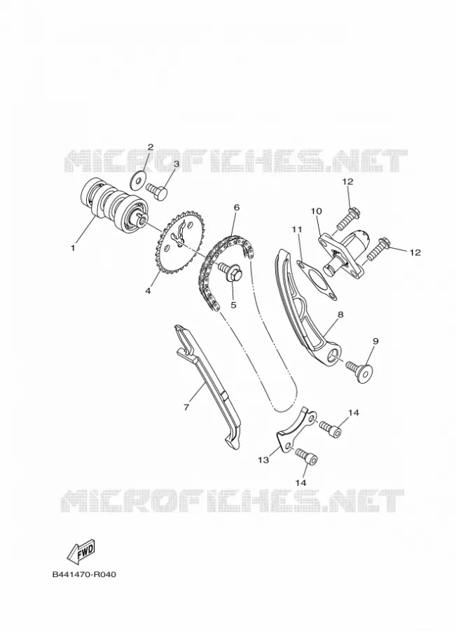 NOKKENAS / KETTING Yamaha MOTO 110 2018 CRUX  YD110D-4