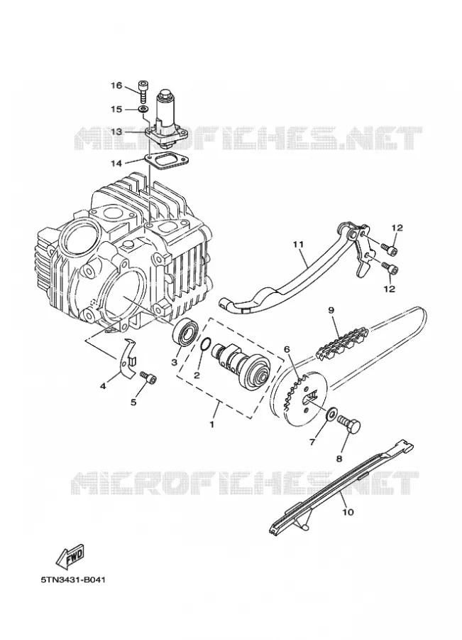 NOKKENAS / KETTING Yamaha SCOOTER 110 2018 CRYPTON  T110C